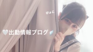 🤍出勤情報ブログ🪽